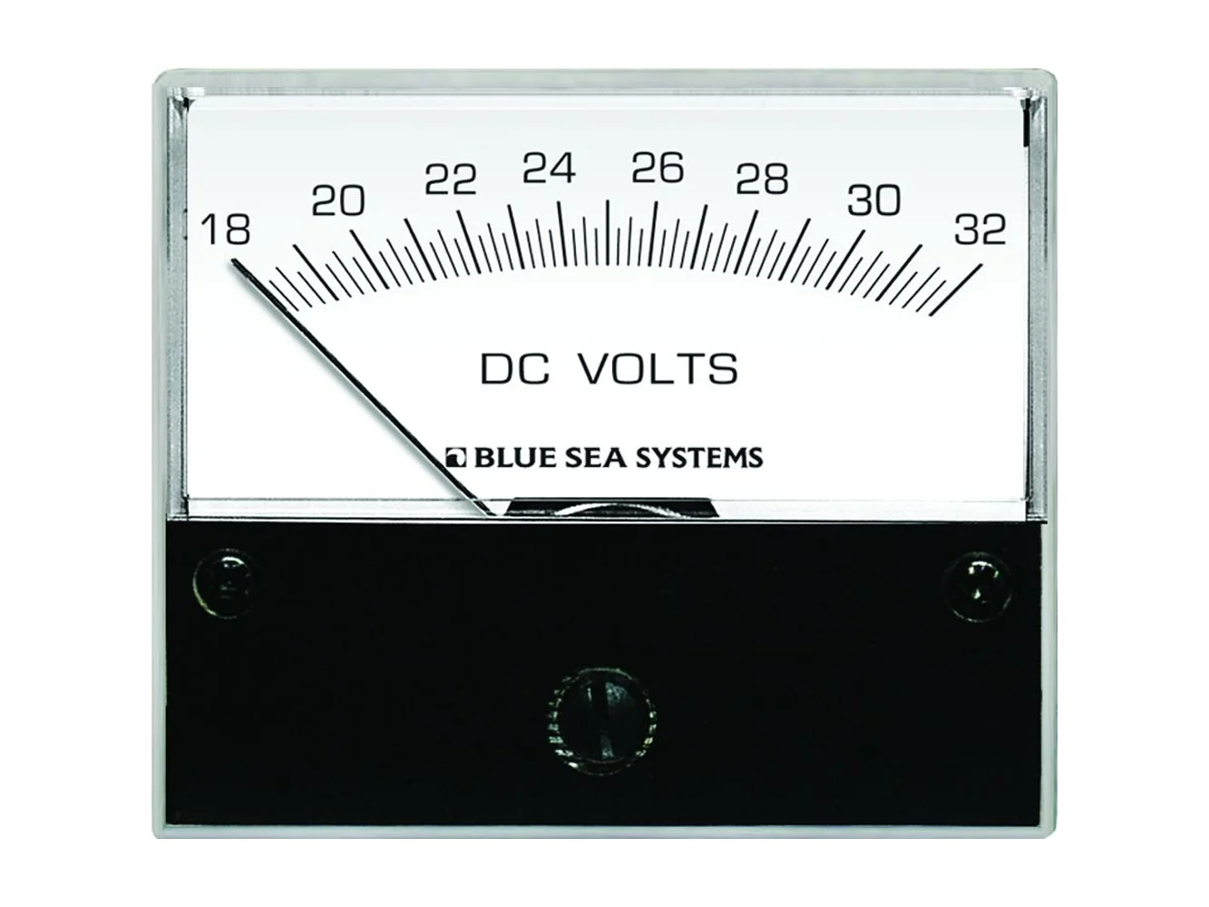 Blue Sea 8240 DC Analog Voltmeter - 2-3/4" Face, 18-32 Volts DC