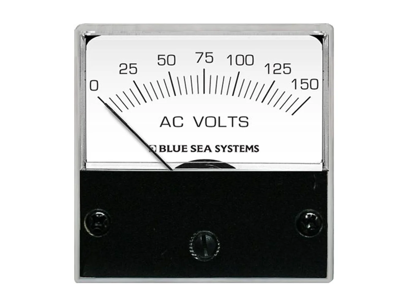 Blue Sea 8244 AC Analog Micro Voltmeter - 2" Face, 0-150 Volts AC