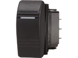 Blue Sea 8282 Water Resistant Contura III Switch - OFF-ON - Black