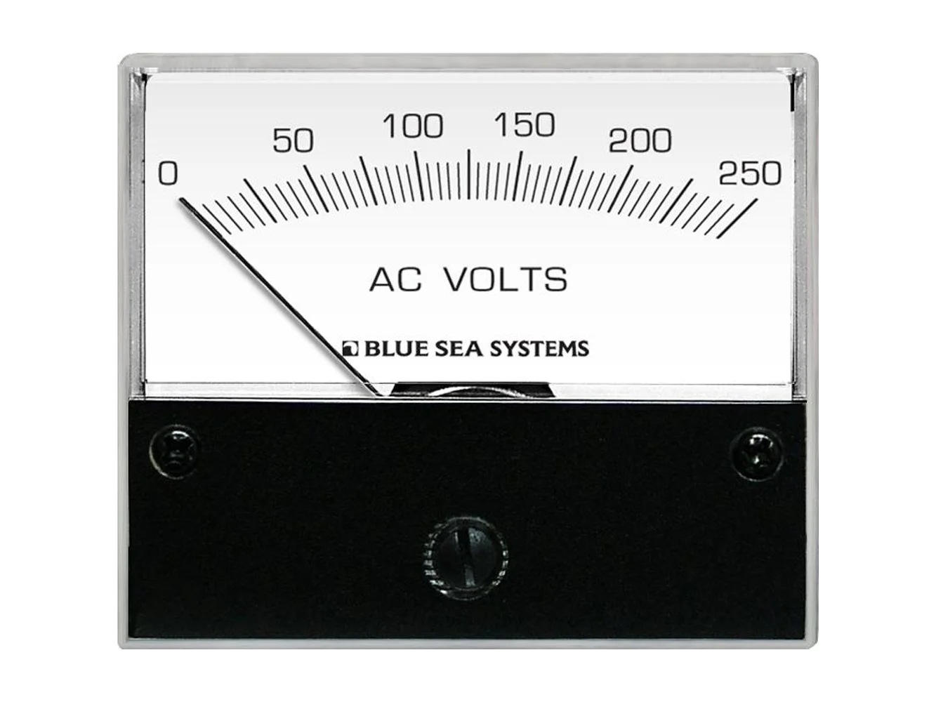 Blue Sea 9354 AC Analog Voltmeter 0-250 Volts AC