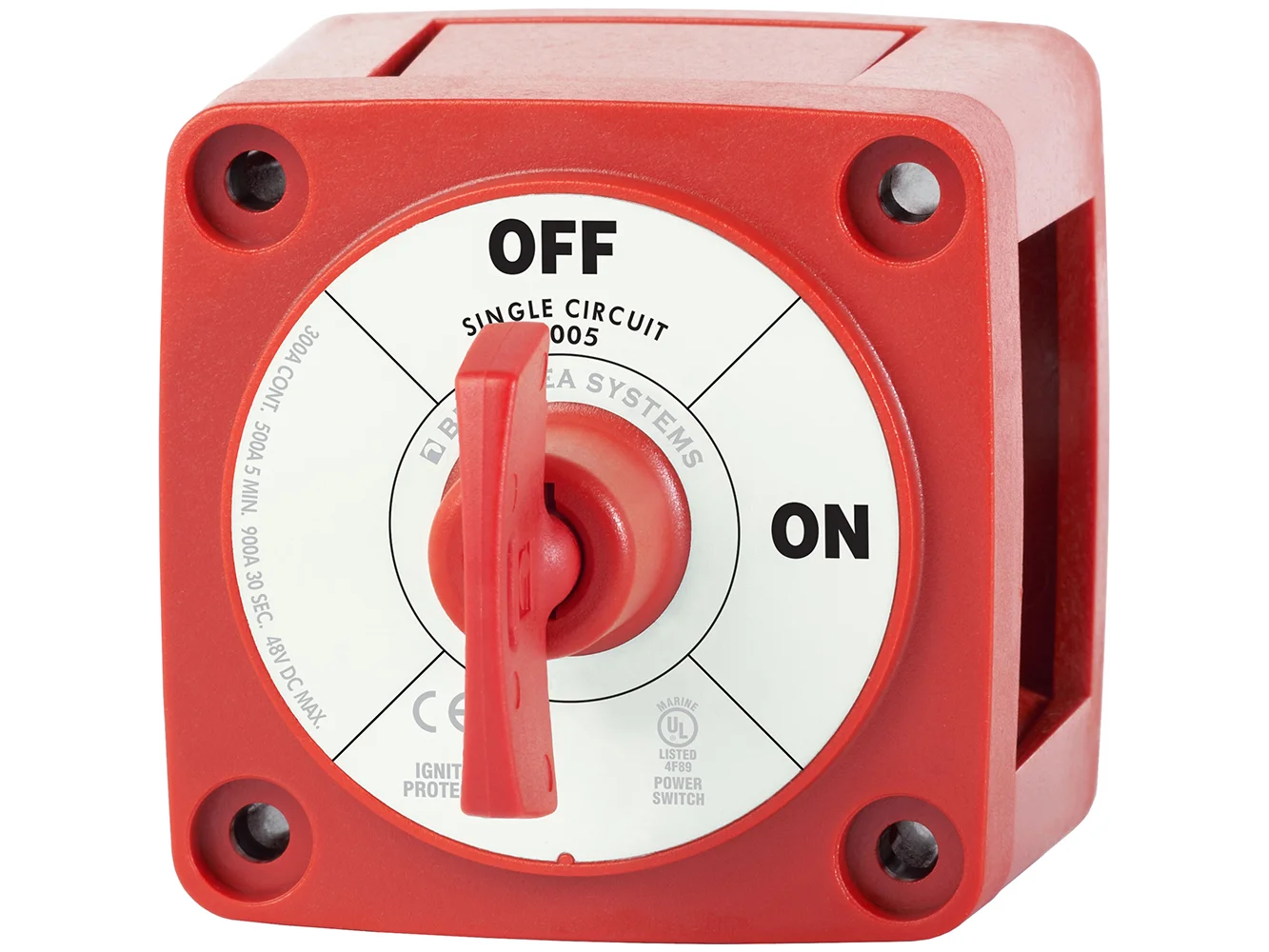 Blue Sea 6005 m-Series (Mini) Battery Switch Single Circuit ON/OFF