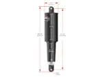 Lenco 101 Standard Actuator - 12V - 2-1/4" Stroke