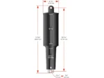 Lenco 101XD Extreme Duty Actuator - 12V - 2-1/4" Stroke - 5/16" Hardware