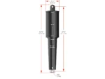 Lenco 102XD Extreme Duty Actuator - 24V - 4-1/4" Stroke - 5/16" Hardware