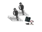 Lenco 12" x 9" Standard Performance Trim Tab Kit w/Standard Tactile Switch Kit 12V
