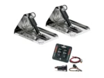 Lenco 18" x 14" Heavy Duty Performance Trim Tab Kit w/LED Indicator Switch Kit 12V