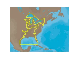 C-MAP MAX NA-M023 - U.S. Gulf Coast & Inland Rivers - SD&trade; Card