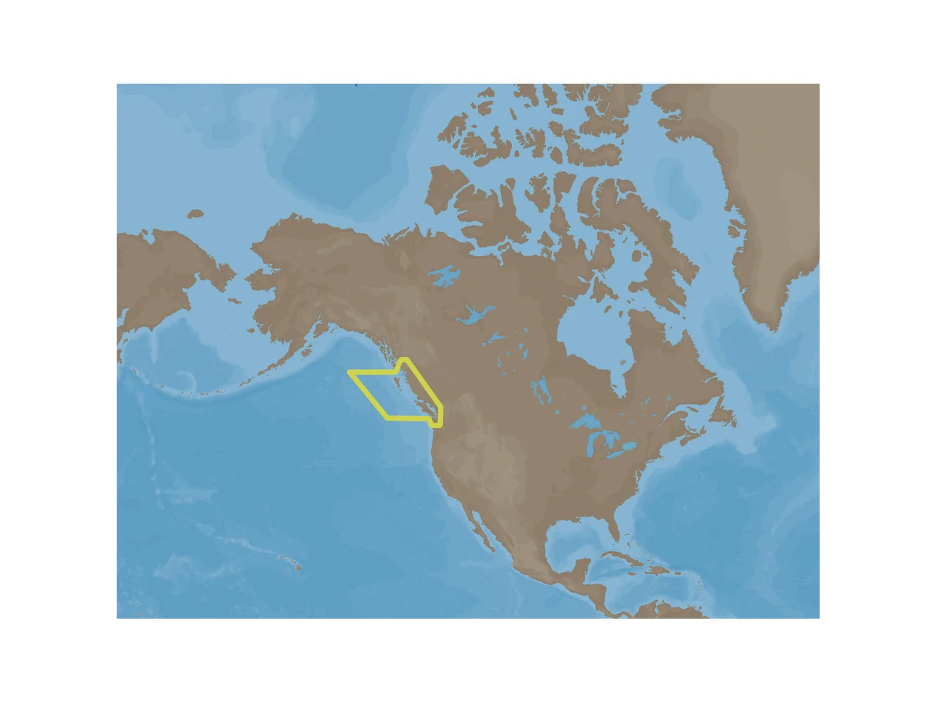C-MAP MAX NA-M025 - Canada West - SD™ Card