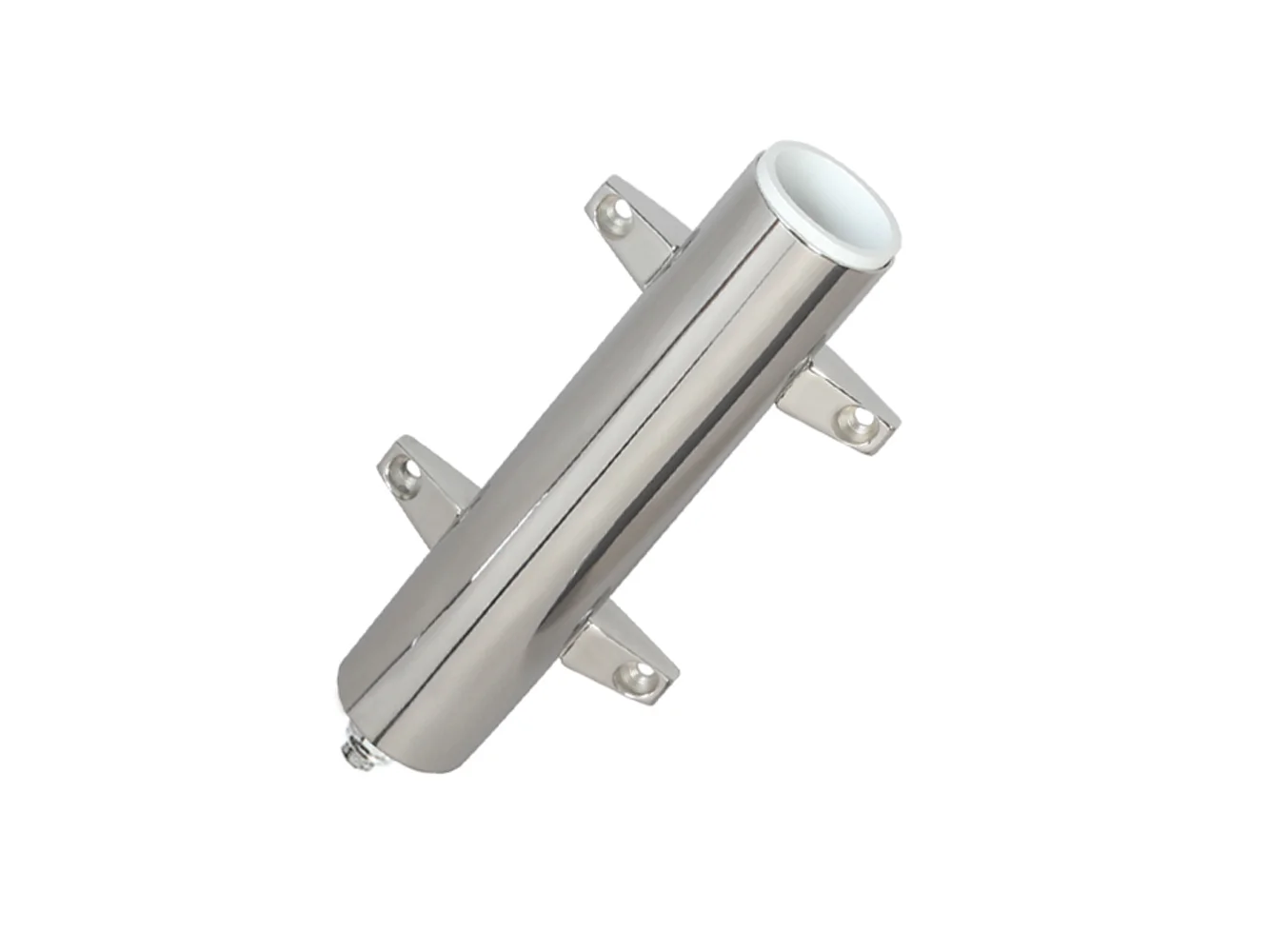 Lee's Stainless Steel Heavy Duty Bulkhead Mount w/Swivel Base 2.25" OD X 10.5" Tube