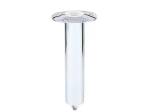 Lee's 0° Stainless Steel Swivel Base Flush Mount Rod Holder - Medium - 2" OD X 6.5" Tube f/ Small Bent Butts