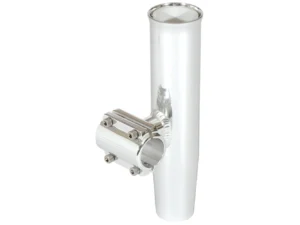 Lee's Clamp-On Rod Holder - Silver Aluminum - Horizontal Mount - Fits 1.050" O.D. Pipe