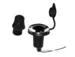Perko Locking Collar Pole Light Mounting Base - 2 Pin - Round - Stainless Steel