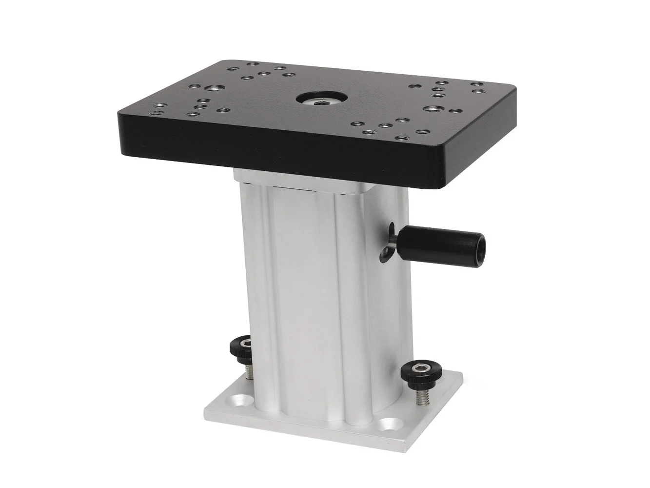 Cannon Aluminum Swivel Base Downrigger Pedestal - 6"