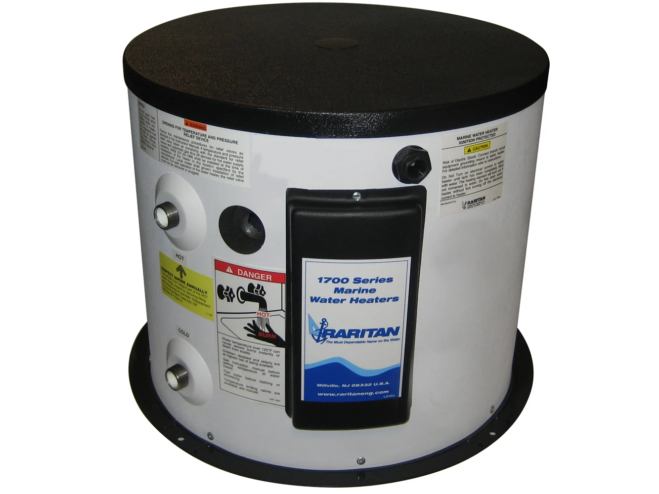 Raritan 12-Gallon Hot Water Heater w/o Heat Exchanger - 120v