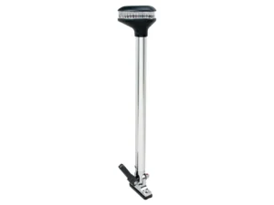 Perko Stealth Series - Fold Down All-Round Light - Vertical Mount 13-3/8" Height - 2NM Range