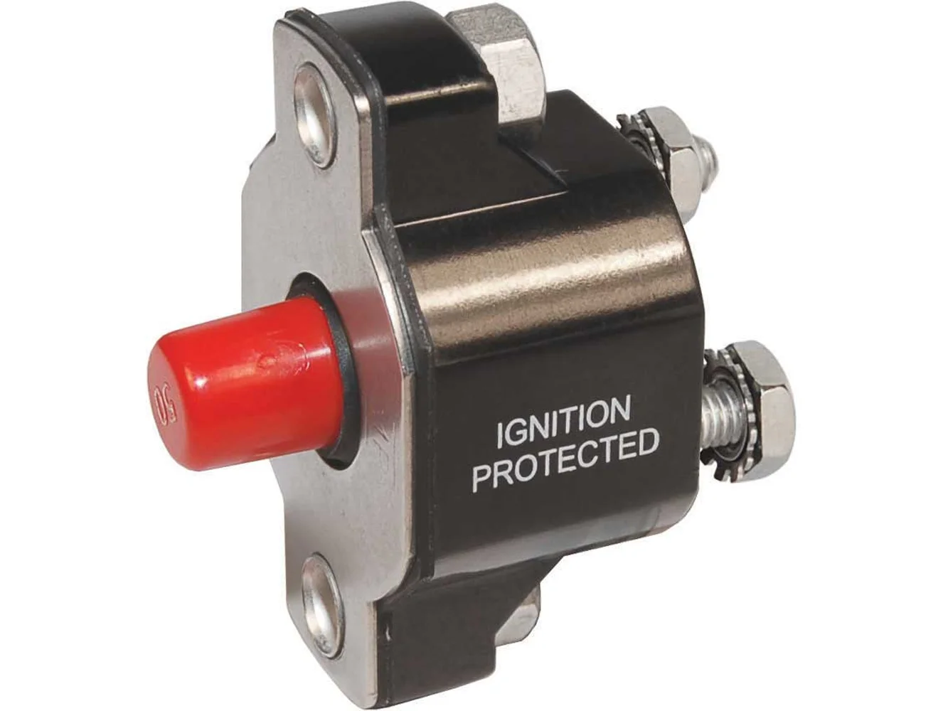 Blue Sea 2140 Medium Duty Push Button Reset-Only - 30A