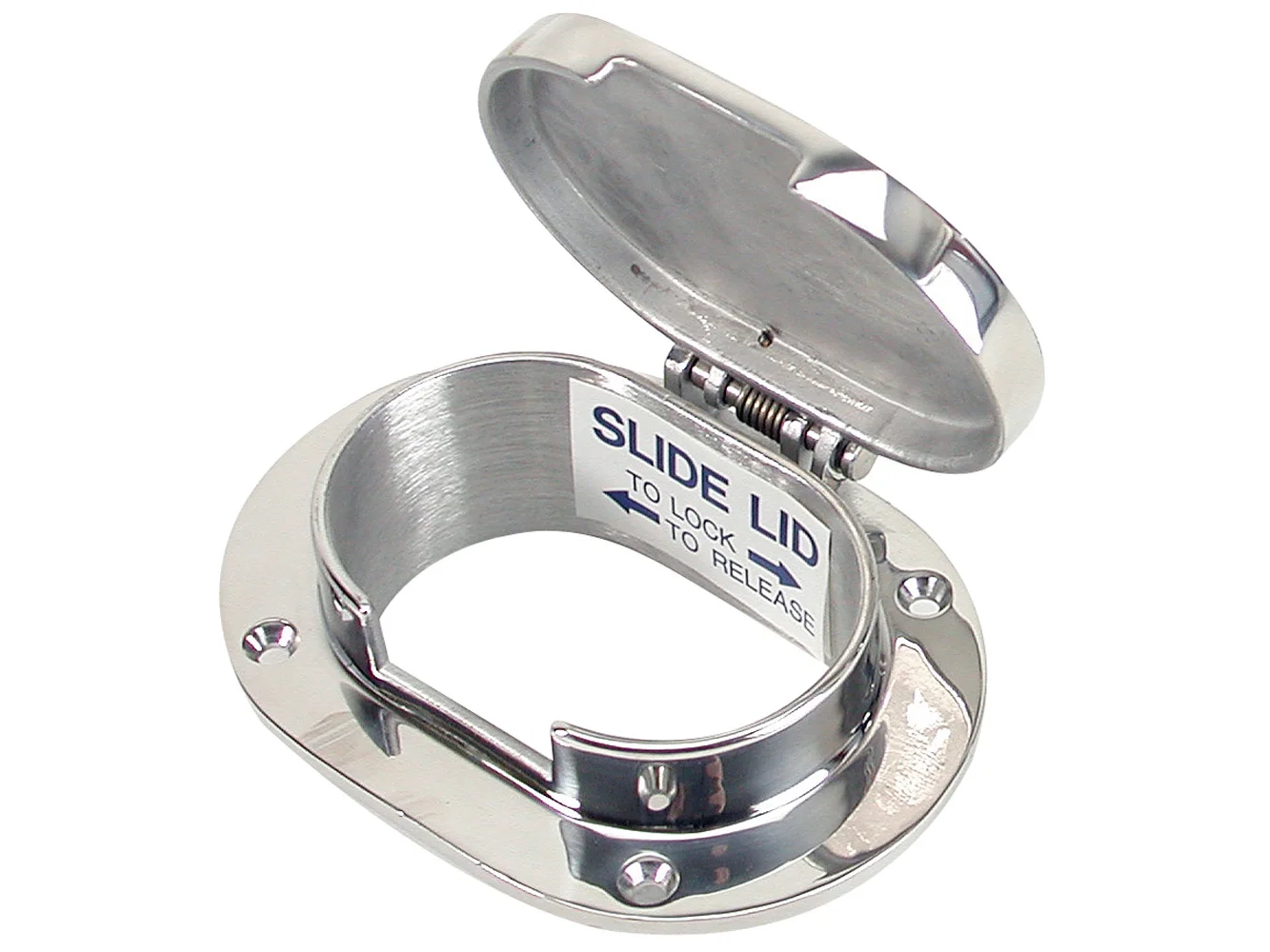 Whitecap Chain & Rope Deck Pipe 3-7/8" x 2-1/2" Opening