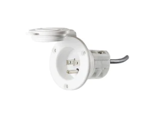 MINN KOTA AC Power Port-White / MKR-23 | 1865110