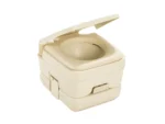 Dometic™ 964 Portable Toilet w/Mounting Brackets - 2.5 Gallon - Parchment