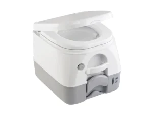 Dometic&trade; 974 MSD Portable Toilet w/Mounting Brackets - 2.6 Gallon - Grey