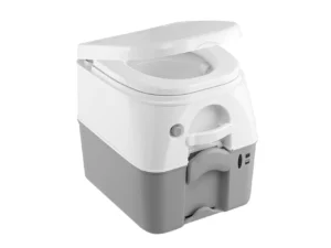 Dometic&trade; 975 Portable Toilet w/Mounting Brackets - 5 Gallon - Grey