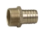 Perko 1" Pipe To Hose Adapter Straight Bronze MADE IN THE USA