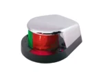 Perko 12V Bi-Color Bow Light Black Base Chrome Plated Top MADE IN THE USA