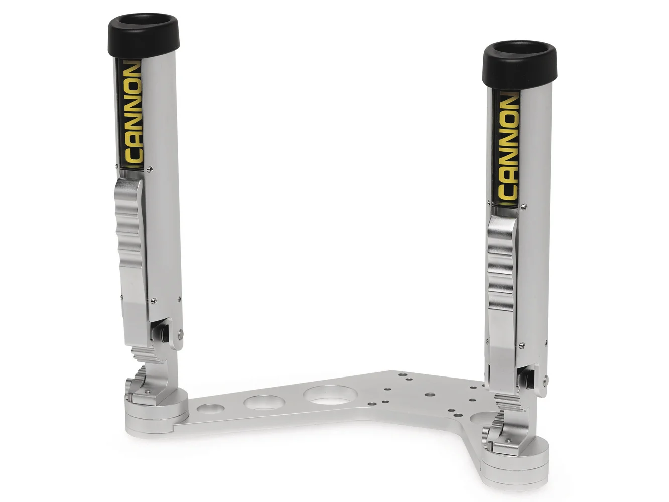 Cannon Downrigger Mount Rod Holder - Silver
