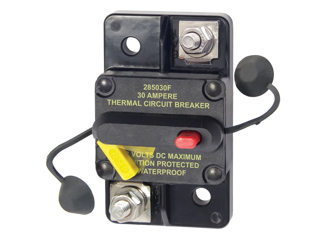 Blue Sea 7181 30 Amp Circuit Breaker Surface Mount 285 Series