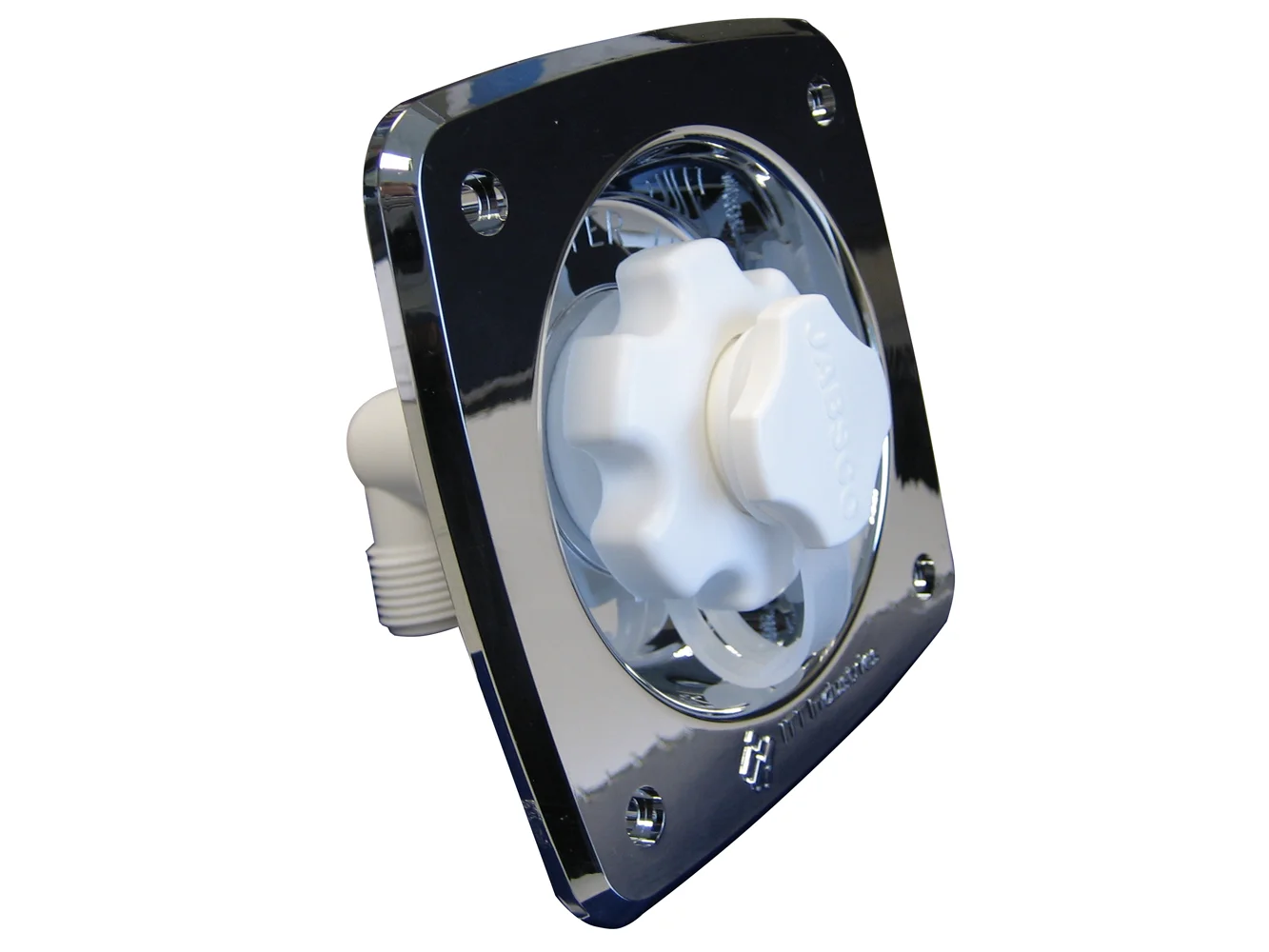 Jabsco Flush Mount Water Pressure Regulator 45psi - Chrome
