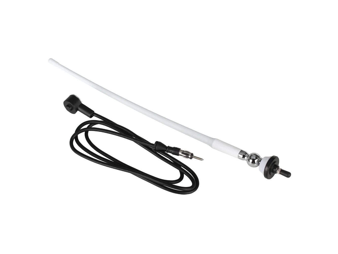 Boss Audio MRANT12W AM/FM Rubber Antenna - White