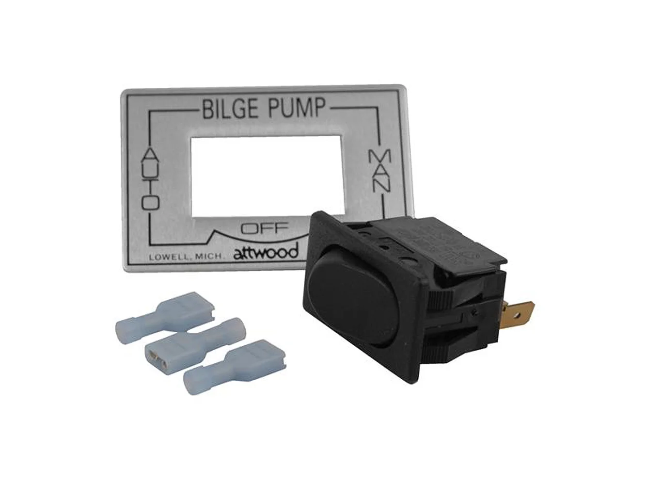 Attwood 3-Way Auto/Off/Manual Bilge Pump Switch