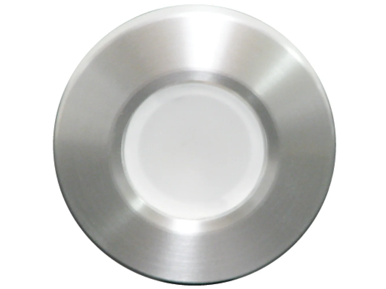 Lumitec Orbit - Flush Mount Down Light - Brushed Finish - 3-Color Blue/Red Non Dimming w/White Dimming Light