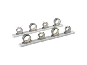 TACO 4-Rod Hanger w/Poly Rack - Polished Stainless Steel