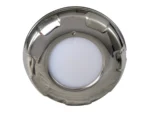 Lumitec Aurora - LED Dome Light - Polished SS Finish - 2-Color White/Red Dimming