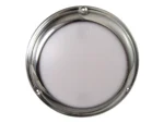 Lumitec TouchDome - Dome Light - Polished SS Finish - 2-Color White/Red Dimming