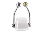 Schmitt Marine Standard Control Arm Set w/Gold Throttle Knob & Plain Shift Knob