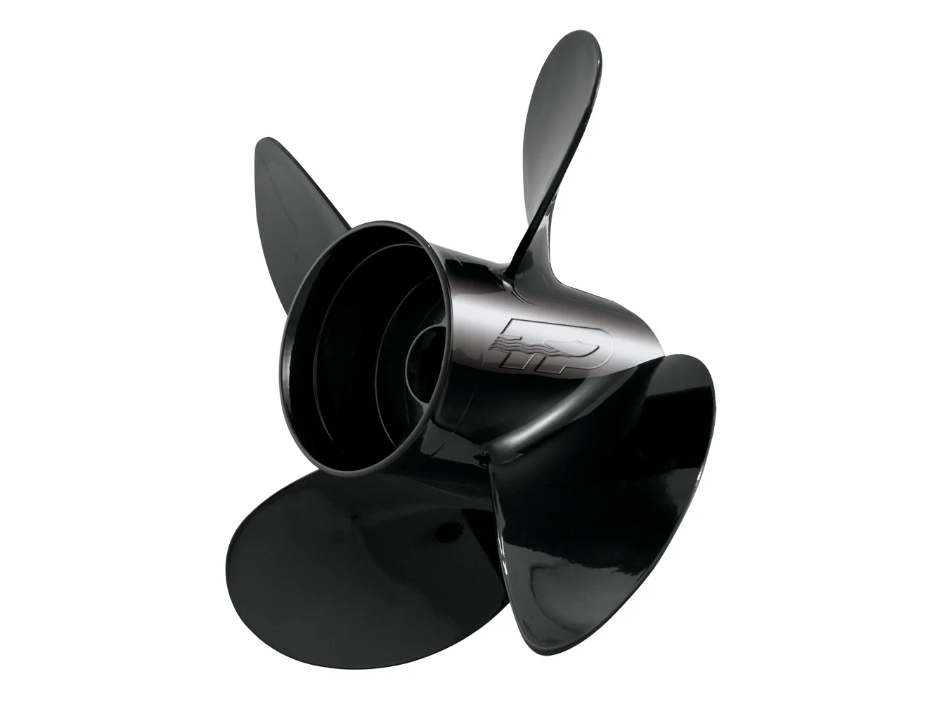 Turning Point Hustler® - Left Hand - Aluminum Propeller - LE-1417-4L - 4-Blade - 14.5" x 17 Pitch