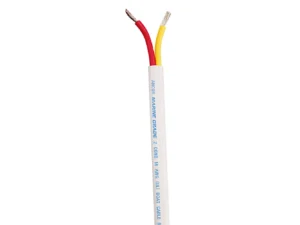 Ancor Safety Duplex Cable - 16/2 - 2x1mm² - Red/Yellow - Sold By The Foot
