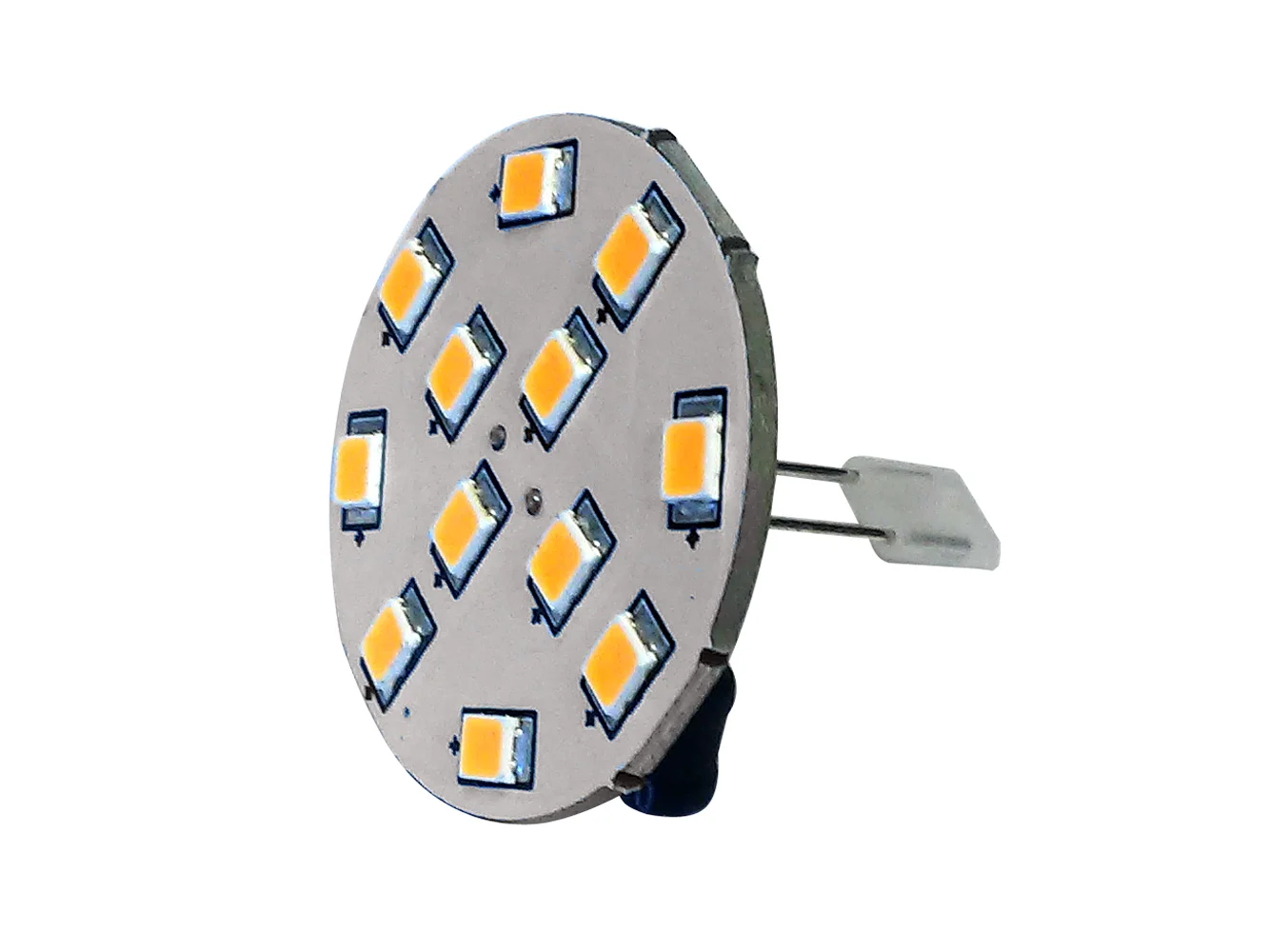 Lunasea G4 10 Back Pin LED Light Bulb - 12VAC or 10-30VDC/2W/140 Lumens - Warm White