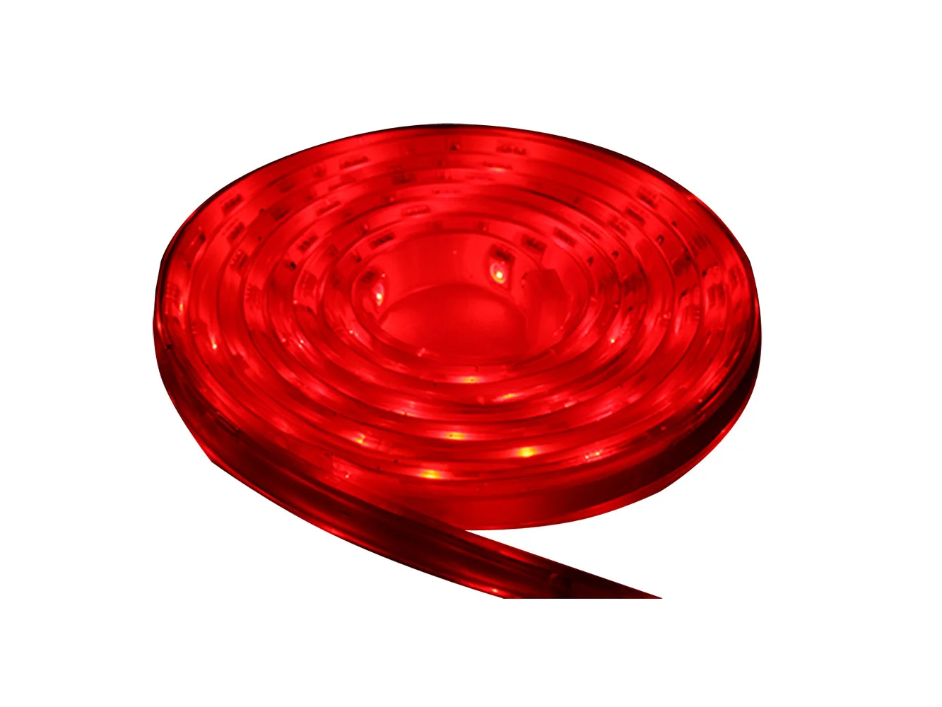Lunasea Waterproof IP68 LED Strip Lights - Red - 5M