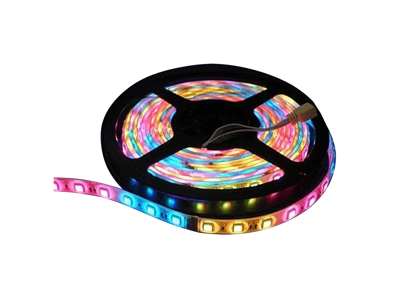 Lunasea Waterproof IP68 LED Strip Lights - Red/Green/Blue - 5M