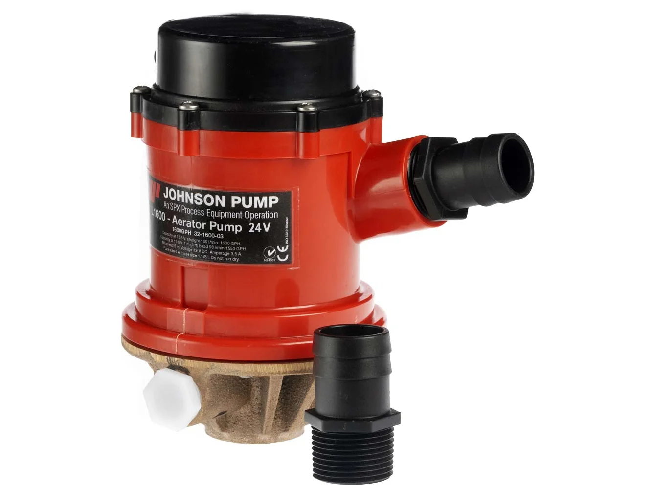 Johnson Pump Pro Series 1600GPH Tournament Livewell/Baitwell Pump - 24V