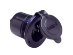 Marinco Marine On-Board Hard Wired Charger Inlet - 15Amp - Black