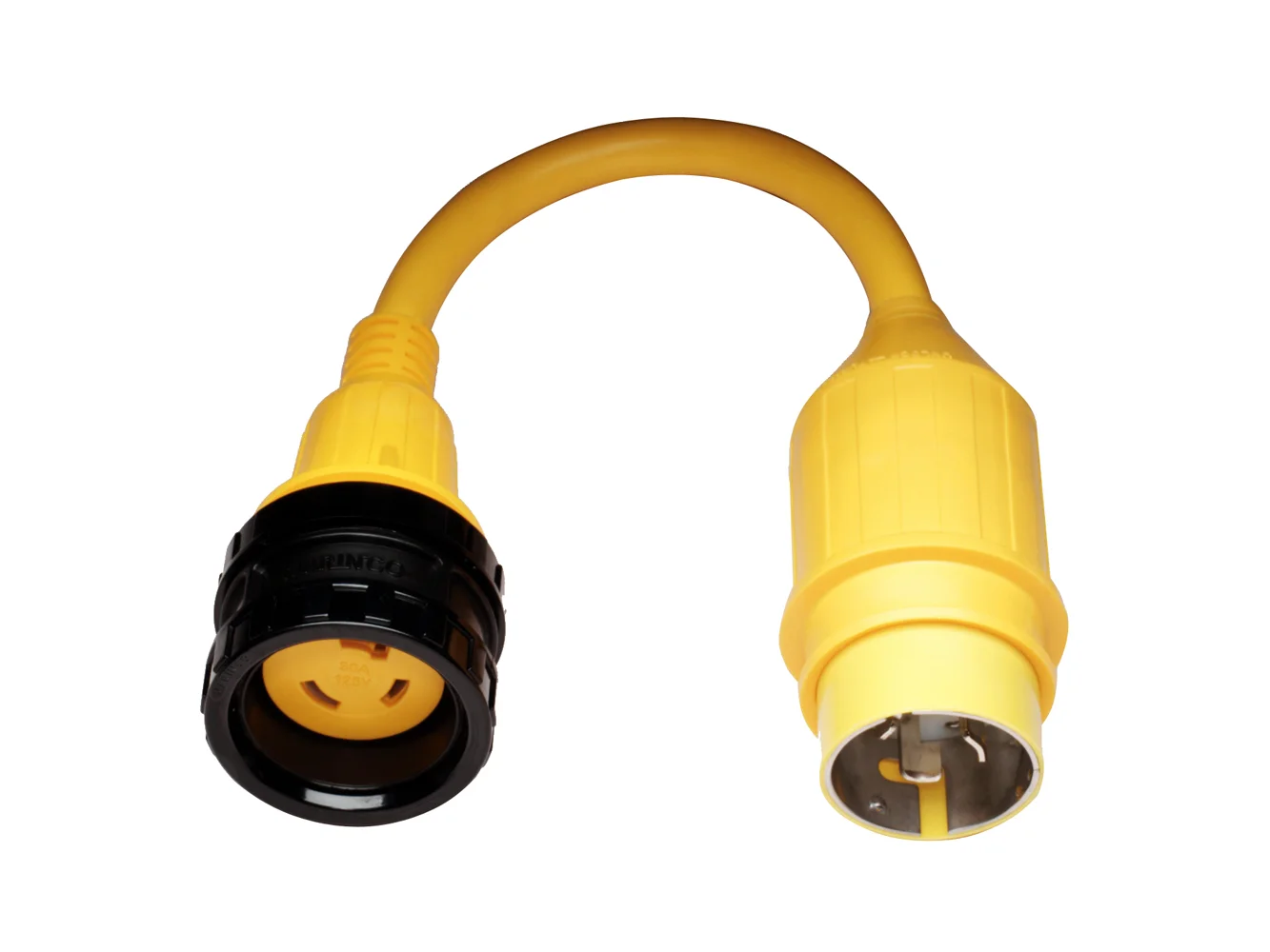 Marinco 110A Pigtail Adapter - 30A Female to 50A Male