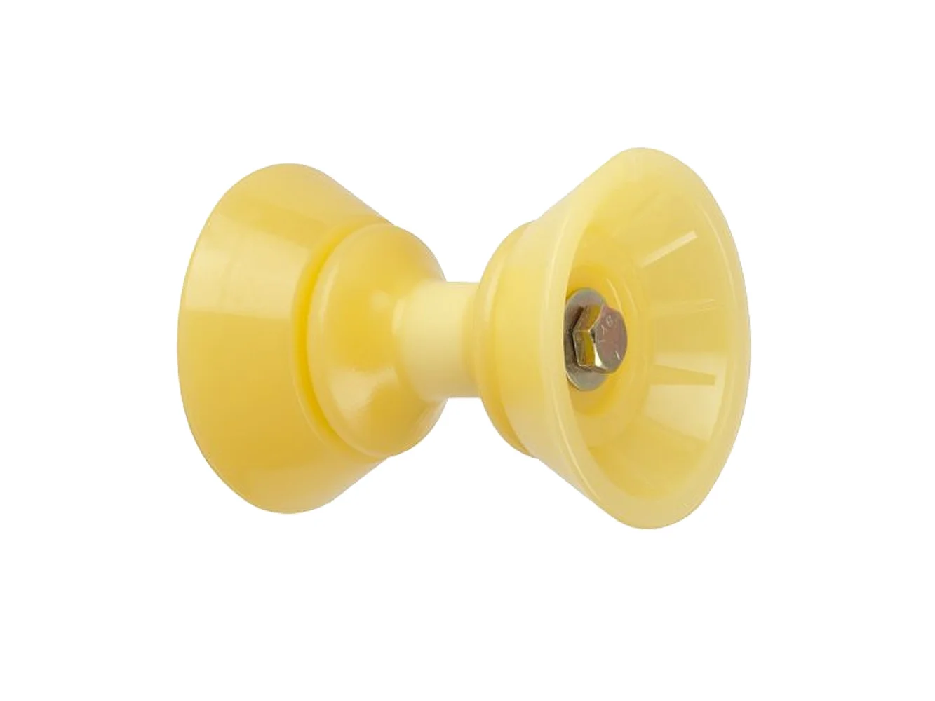 C.E. Smith 3" Bow Bell Roller Assembly - Yellow TPR