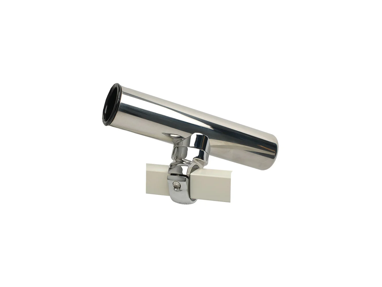 C.E. Smith Pontoon Square Rail Adjustable Clamp-On Rod Holder