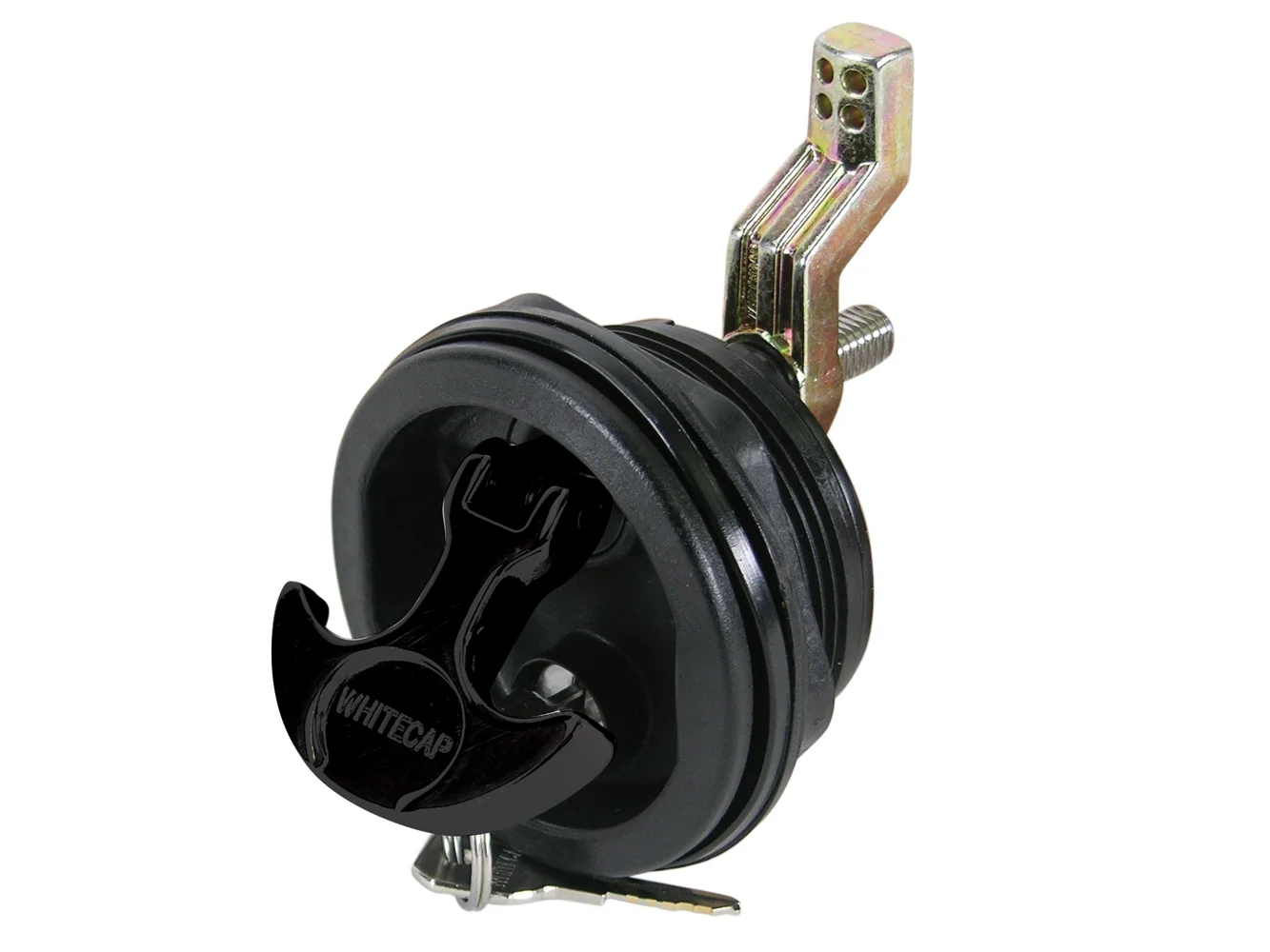 Whitecap T-Handle Latch - Nylon Black/Black - Locking