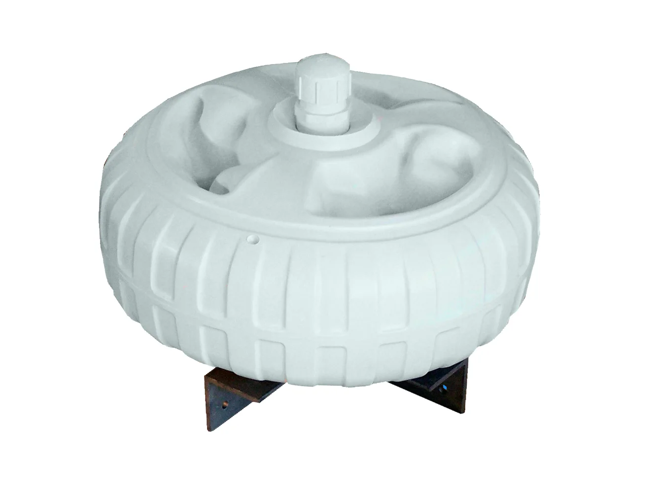 Dock Edge Inflatable Dock Wheel - 18" - White