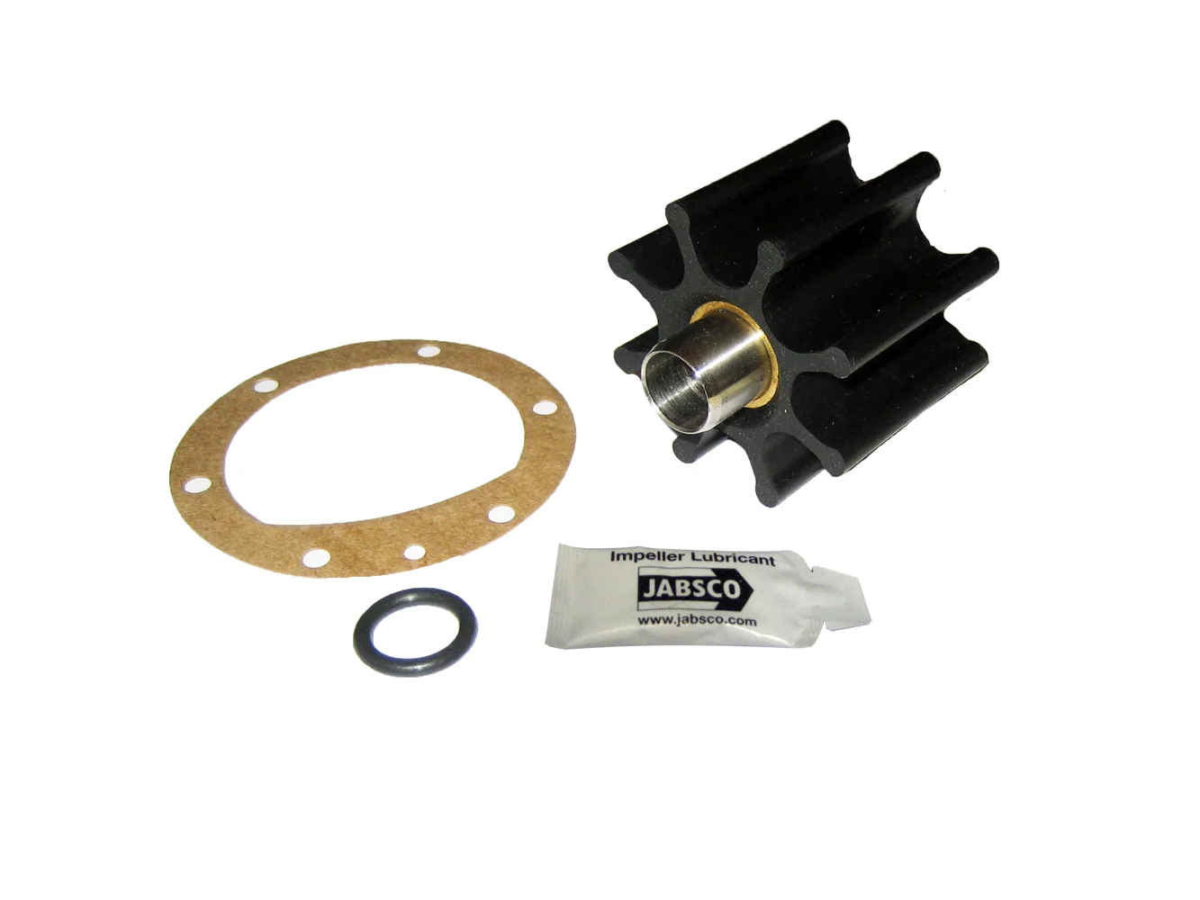 Jabsco Impeller Kit - 8 Blade - Nitrile - 2-9/16" Diameter - Ding Drive